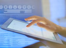 Research data tablet