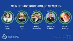 Five new EIT Governing Board members_07_2024